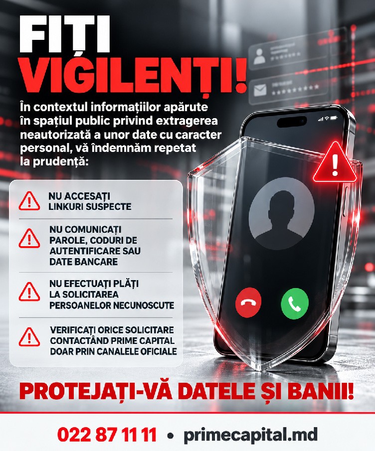 FIȚI VIGILENȚI!
